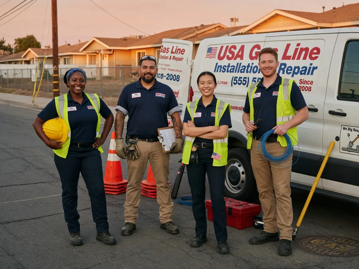 Gas Line Installation company in Moulton, IA